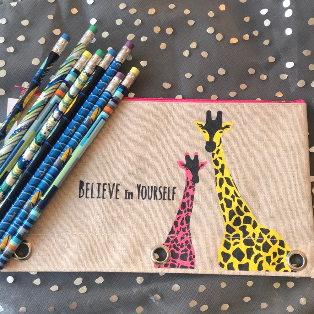 Pencil Case and Pencil Set